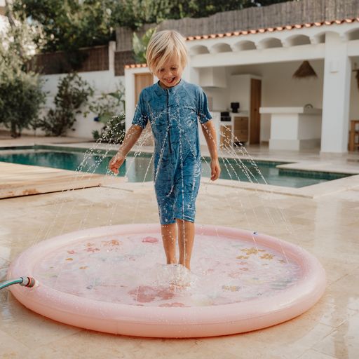 Costum de baie intreg copii cu protectie UV 50+ - Sea Life Blue - Little Dutch