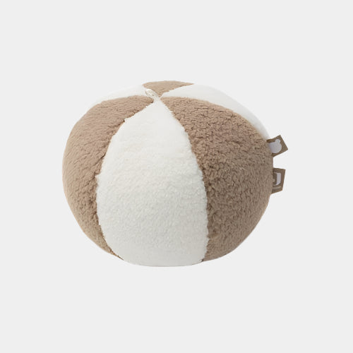 Minge Senzorială cu Zornăitoare Jollein în Ivory și Biscuit