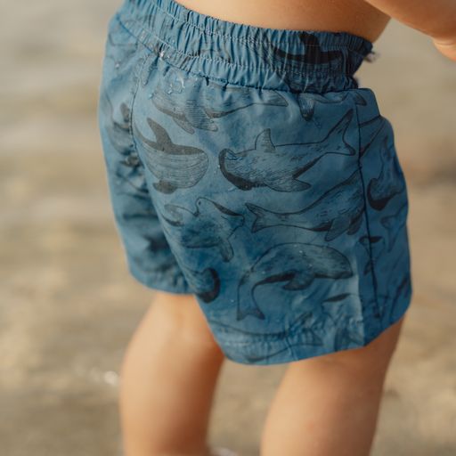 Sort pentru baie cu protectie UV 50+ - Sea Life Blue - Little Dutch
