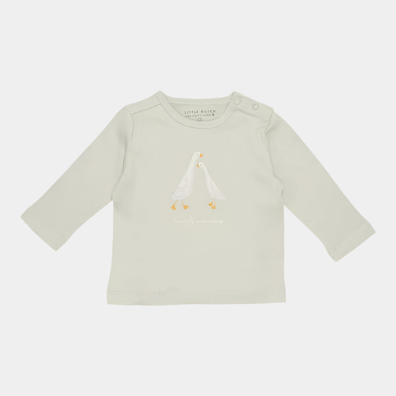 bluza-bumbac-organic-little-goose-lovely-memories-little-dutch