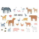 tablou-canvas-copii-animale-de-la-ferma