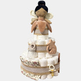 tort-din-scutece-baby-ballerina
