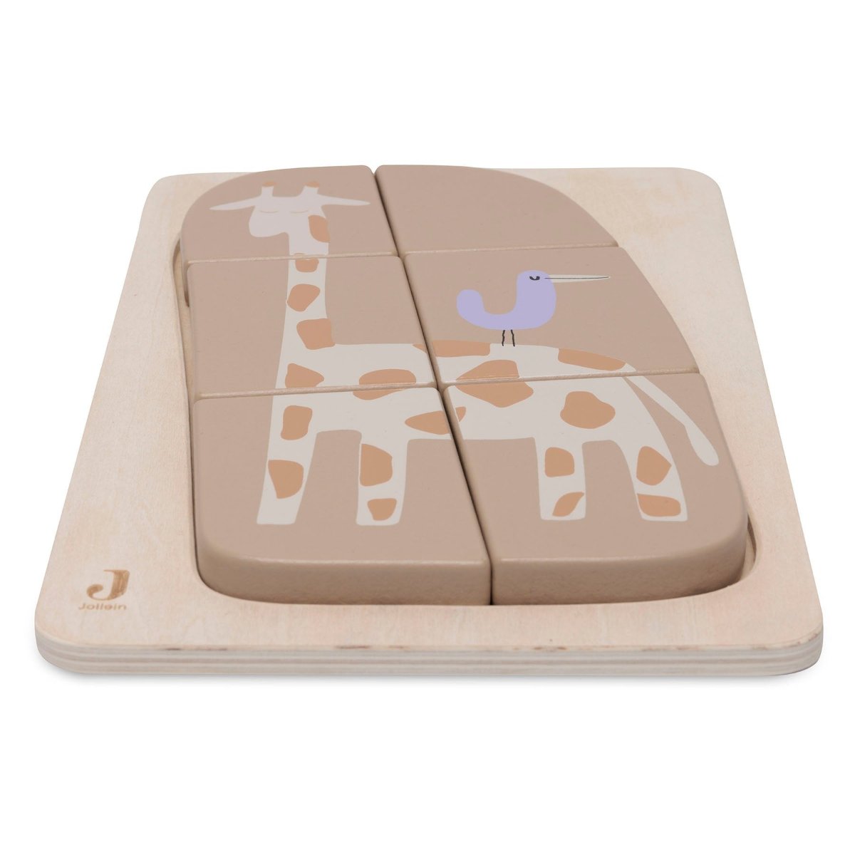 105-001-68049-8717329388604-puzzle-lemn-jungle-jambo-giraffe-jollein-6-piese-fsc-educativ-ziani