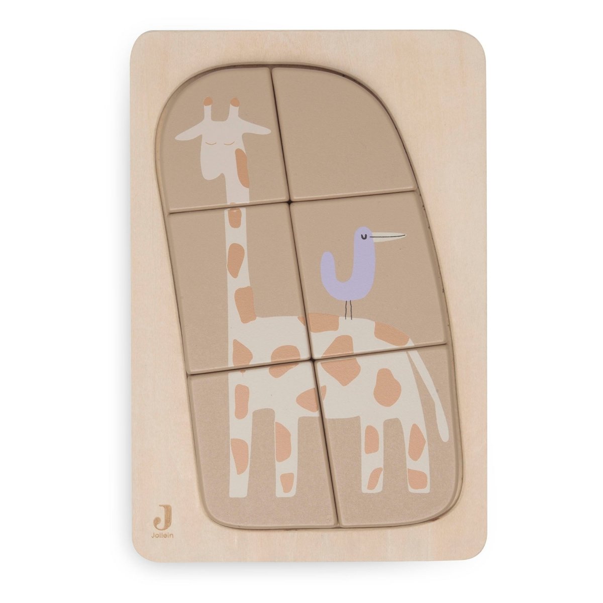 105-001-68049-8717329388604-puzzle-lemn-jungle-jambo-giraffe-jollein-6-piese-fsc-educativ-ziani