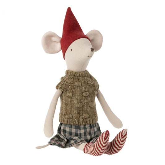 14-2704-00-5707304123781-jucarie-textila-christmas-mouse-medium-girl-maileg