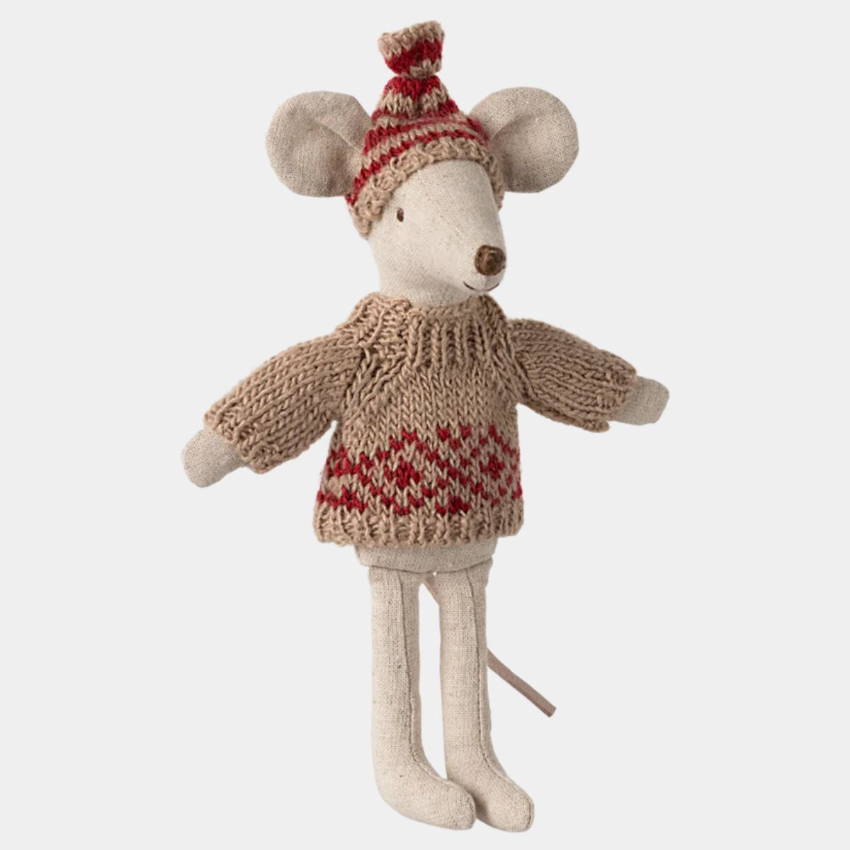 17-4306-00-5707304141068-accesorii-maileg-knitted-sweater-and-hat-mum-mouse