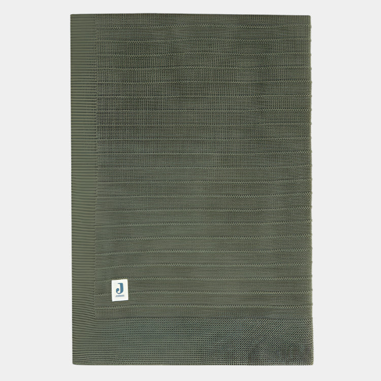 516-522-67010_8717329370517_patura-din-bumbac-organic-100-x-150-cm-pure-knit-leaf-green