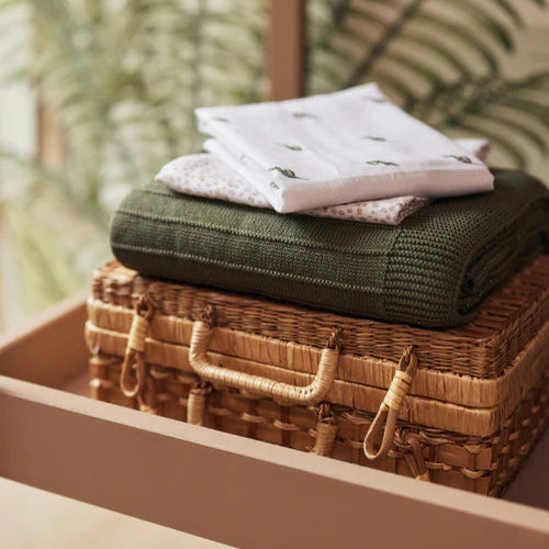 516-522-67010_8717329370517_patura-din-bumbac-organic-100-x-150-cm-pure-knit-leaf-green