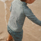 Bluza cu maneca lunga cu protectie UV 50+ - Turtle Island Olive - Little Dutch