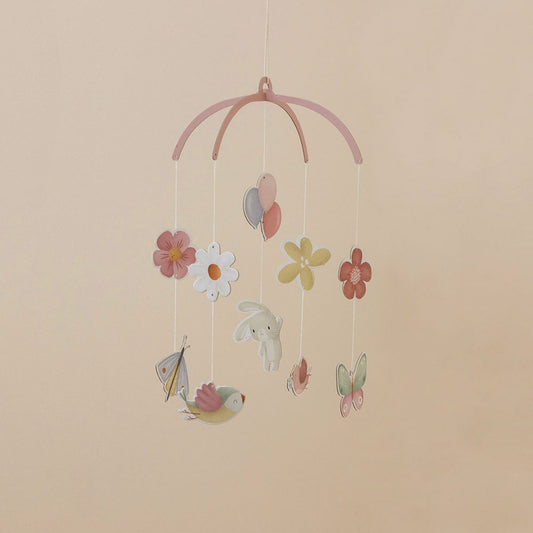 Carusel Decorativ Flowers & Butterflies - Little Dutch