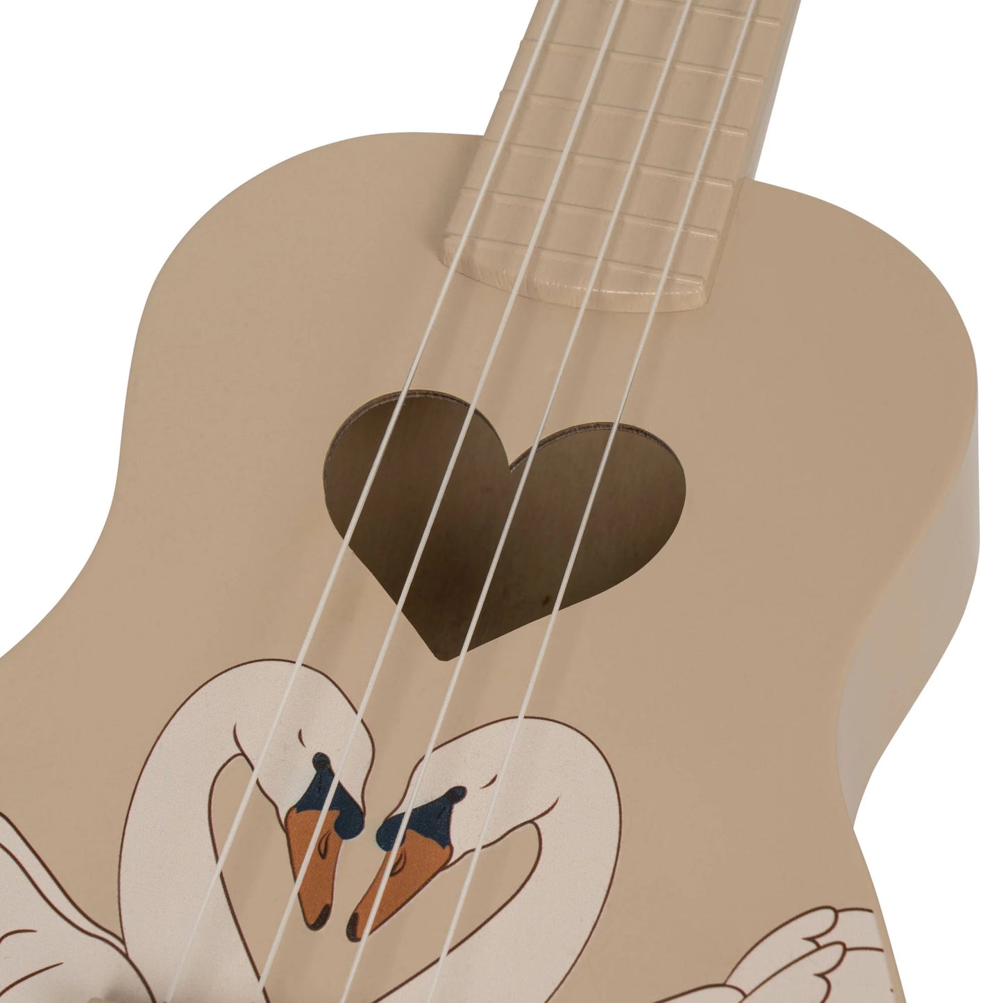 chitară pentru copii model Swan de la Konges Sløjd