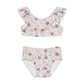 Costum de baie cu doua piese cu protectie UV 50+ - Vintage Little Flowers - Little Dutch