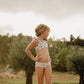 Costum de baie cu doua piese cu protectie UV 50+ - Vintage Little Flowers - Little Dutch
