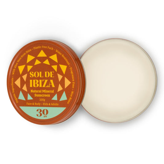 Crema Solara Organica SPF30 - Sol de Ibiza