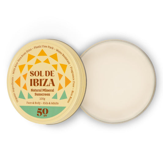 Crema Solara Organica SPF50 - Sol de Ibiza