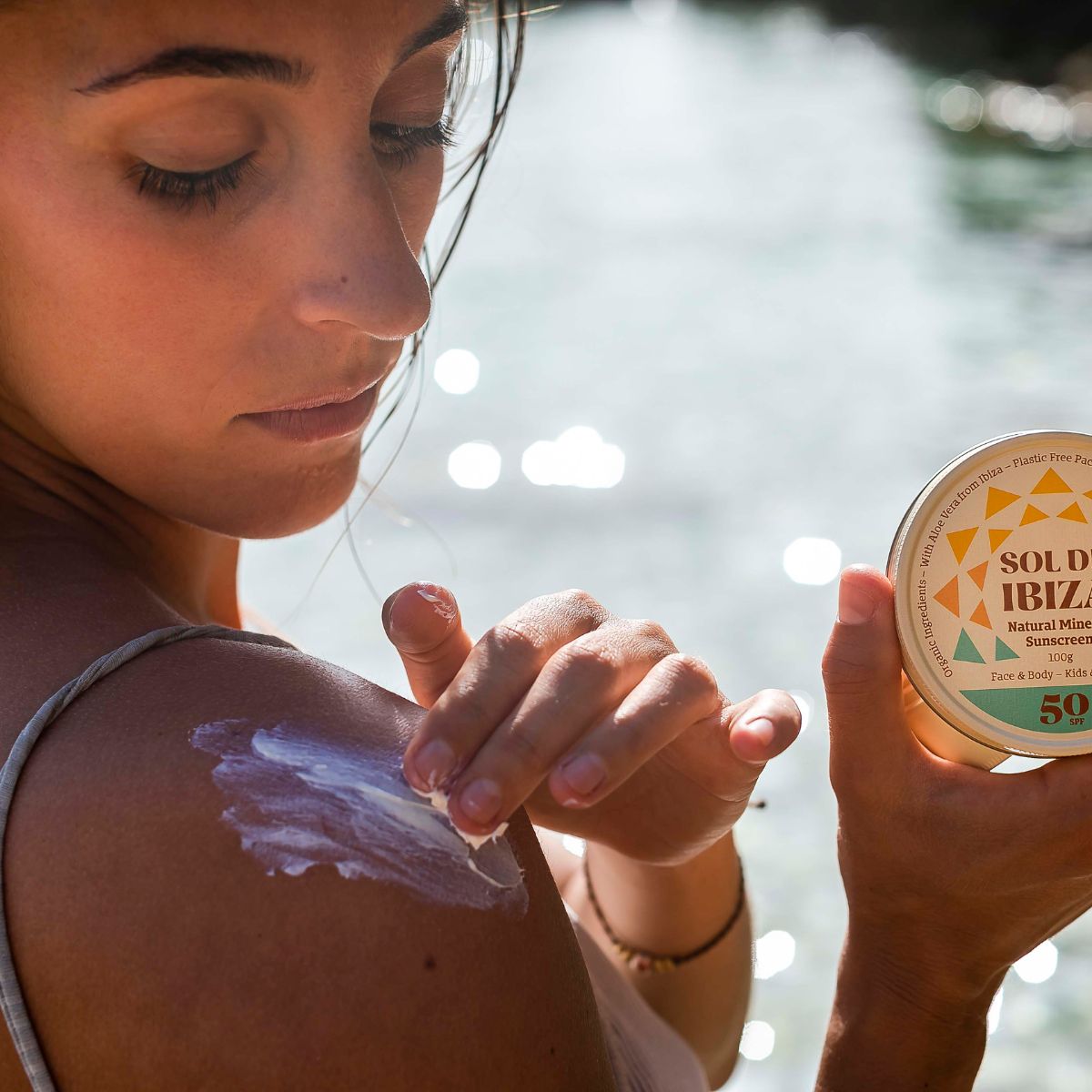 Crema Solara Organica SPF50 - Sol de Ibiza