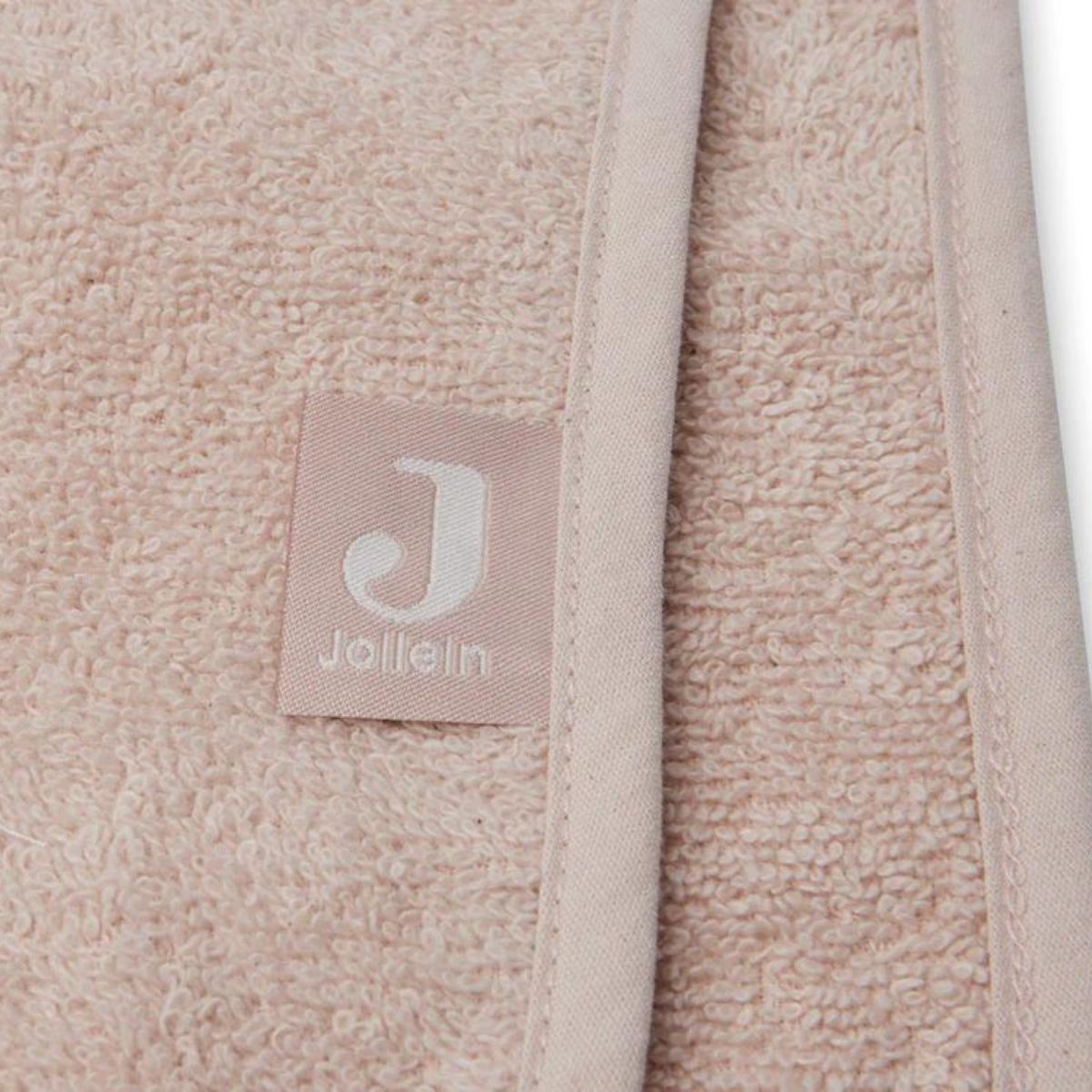 Halat de Baie tip Poncho din Bumbac Pale Pink - Jollein