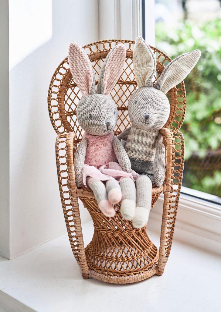 Jucărie din Plus Bunny Joey 50 cm Jollein - Prieten de Joacă