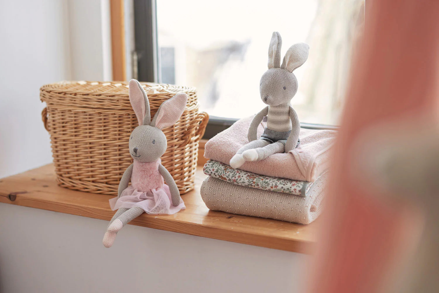 Jucărie din Plus Moale Bunny Nola 50 cm Jollein