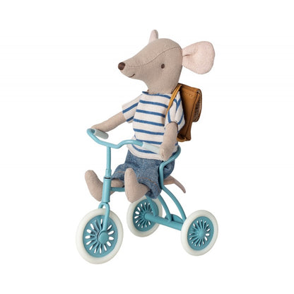 Jucarie Textila Maileg Tricycle Mouse BIG BROTHER