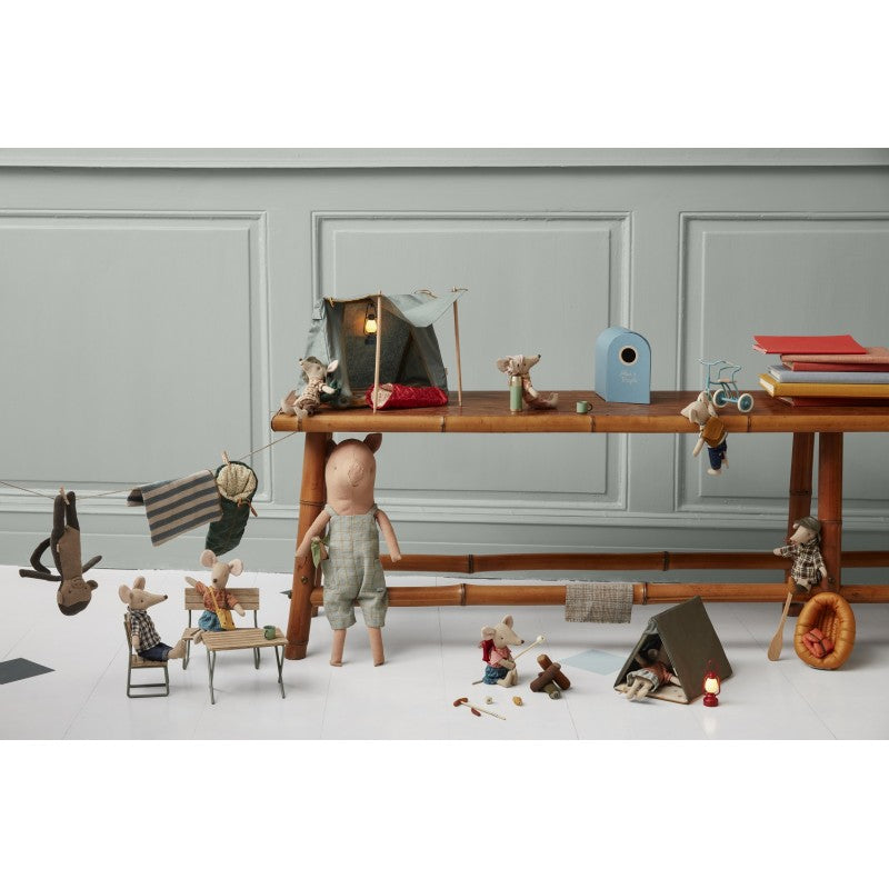 Jucărie Maileg Tricycle Mouse Big Sister pentru copii