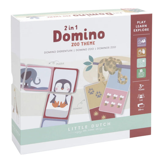 LD4449-8713291444492-joc-2-in-1-domino-puzzle-zoo-little-dutch