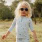 Ochelari de soare pentru copii - Wayfarer Bleu - Little Dutch