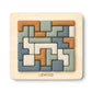 Puzzle din silicon natural - Lonzo - Faune green multi mix - Liewood