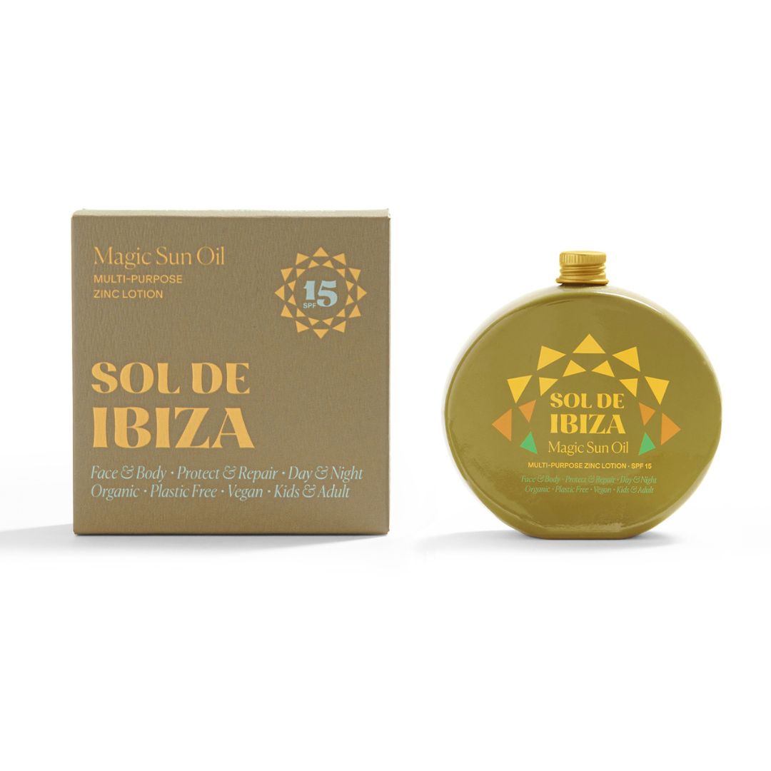 Ser protector organic SPF 15 Copii si Adulti - Sol de Ibiza