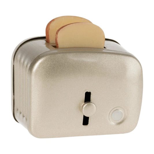 Toaster cu Paine in Miniatura pentru Casuta de Papusi - Maileg