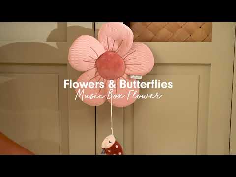 Jucarie muzicala Floare Flowers & Butterflies - Little Dutch