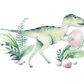 Tablou Decorativ Camera Copilului - Baby Dinozaur
