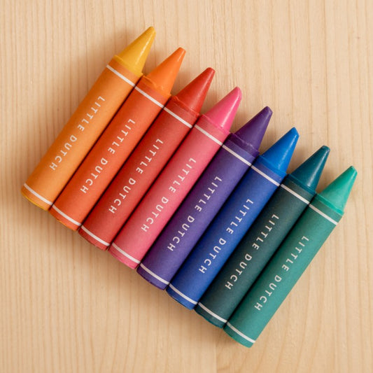 Creioane cerate 8 culori - Little Dutch - ziani.ro ziani.ro Little Dutch
