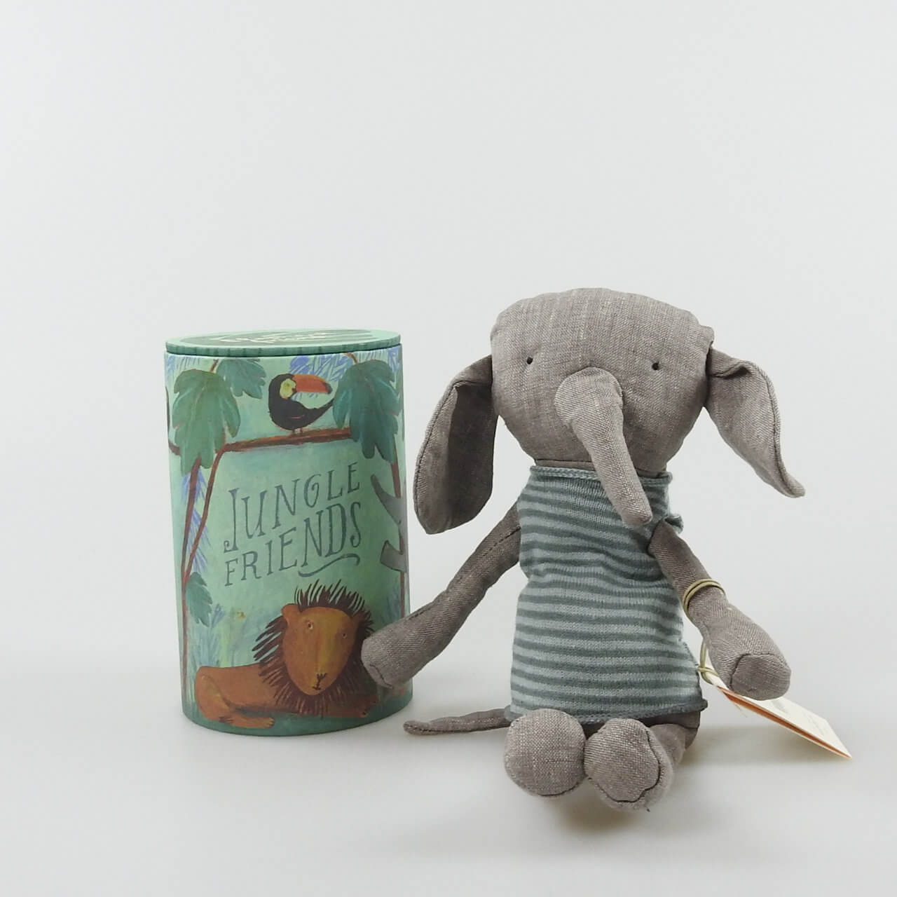 Elefant Maileg Colectia Jungle Friends in Cutie Cadou