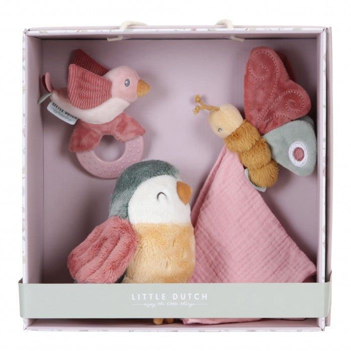Cutie cadou pentru bebelusi - colectia Flowers & Butterflies - Little Dutch - ziani.ro ziani.ro Little Dutch