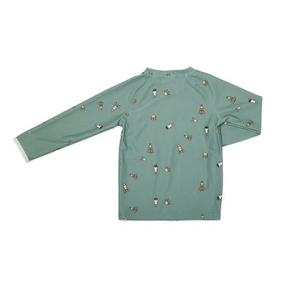 Bluza cu maneca lunga cu protectie UV 50+ - Kris - Light Green - Space - Nuuroo - ziani.ro ziani.ro Nuuroo
